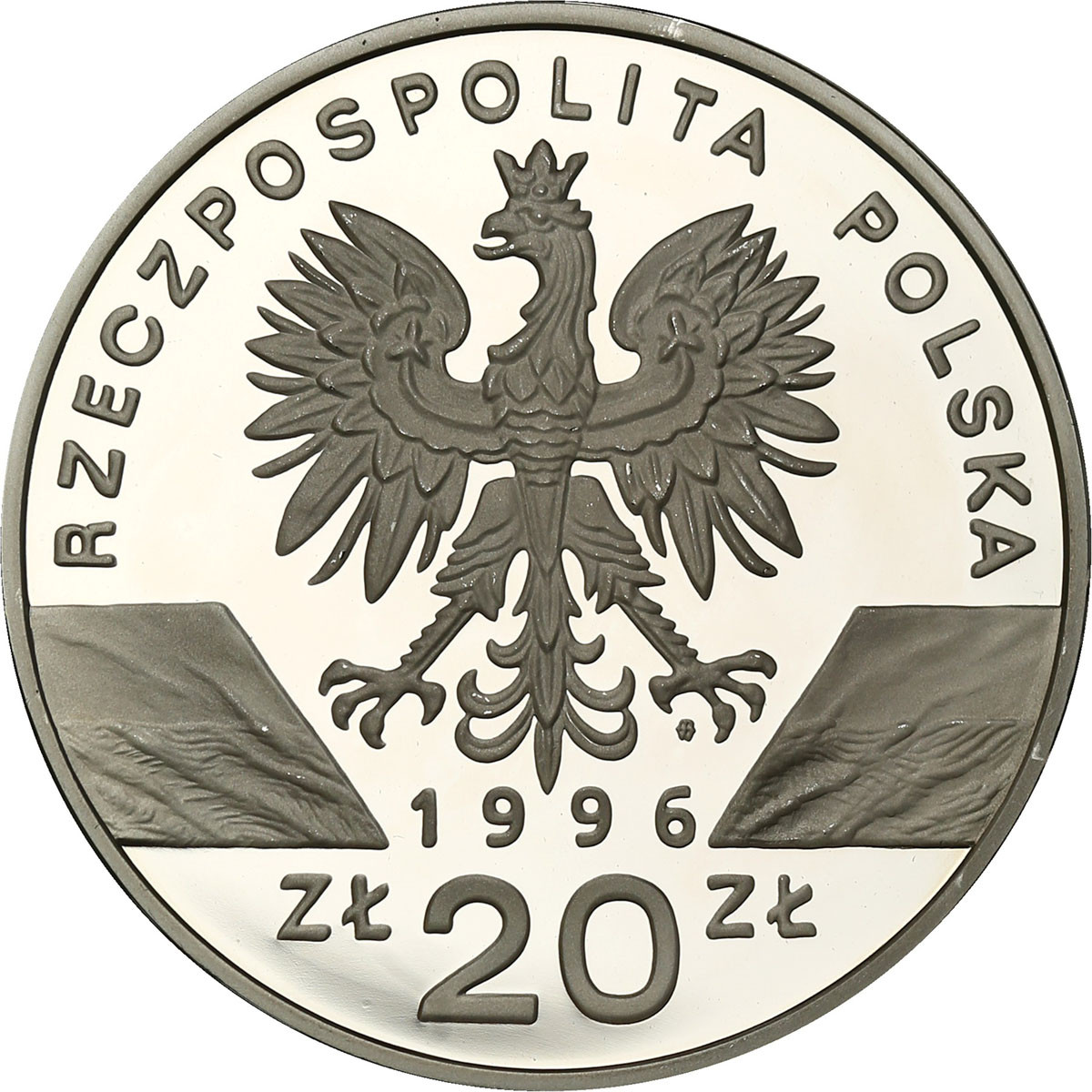 III RP. 20 złotych 1996 Jeż